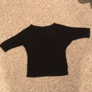 Express keyhole shirt and white tank top size L